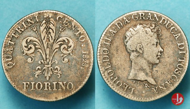 fiorino (primo tipo) 1828 (Firenze)