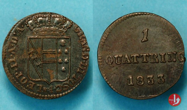 quattrino 1833 (Firenze)