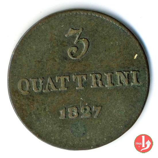 3 quattrini 1827 (Firenze)