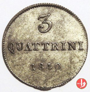 3 quattrini 1840 (Firenze)