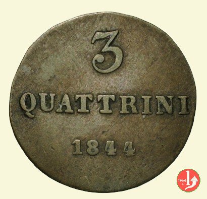 3 quattrini 1844 (Firenze)