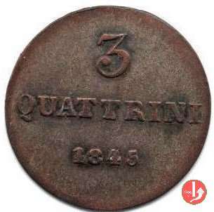 3 quattrini 1845 (Firenze)