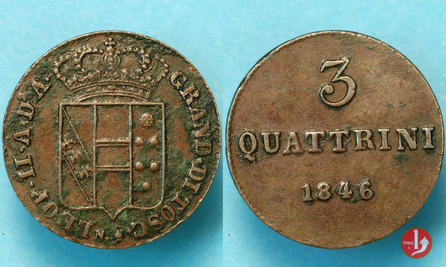 3 quattrini 1846 (Firenze)