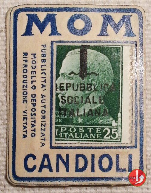Candioli MOM 2° tipo serie imperiale 1943-1945