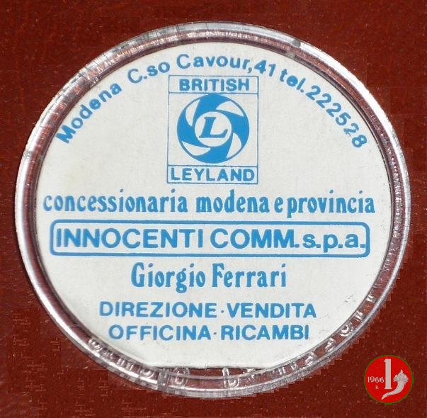 Modena - Innocenti Comm. Spa 1970-1980