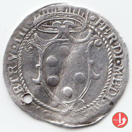 da 10 soldi per il levante II tipo 1595-1608 (Pisa)