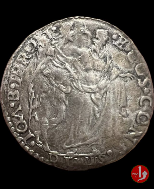 giulio V serie (torre merlata sulle palle dello scudo) 1567 (Firenze) giulio V serie (torre merlata sulle palle dello scudo) 1567 (Firenze)