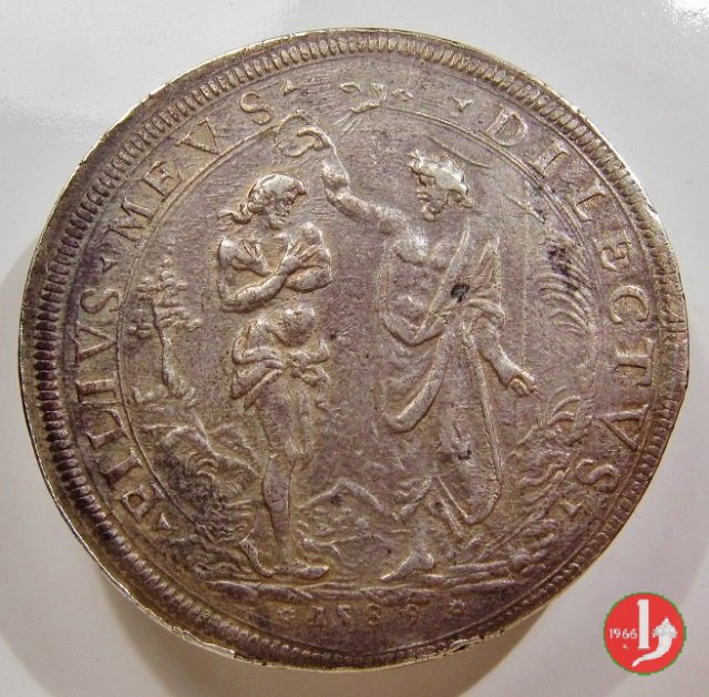 piastra d'argento I serie 1589 (Firenze)