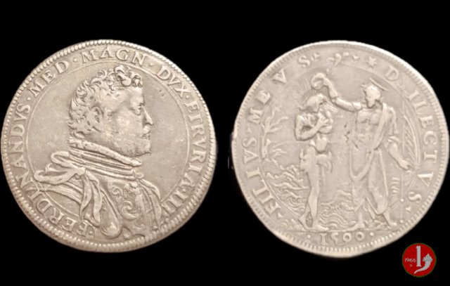 piastra d'argento I serie 1590 (Firenze)