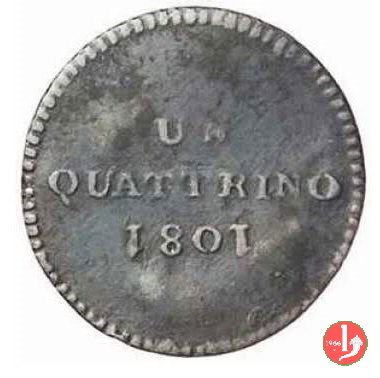 quattrino (scudo sannitico) 1801 (Firenze)