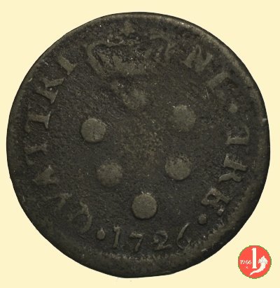 soldo o da 3 quattrini 1726 (Firenze)