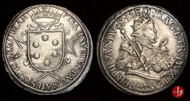 tallero 1605 (Pisa)