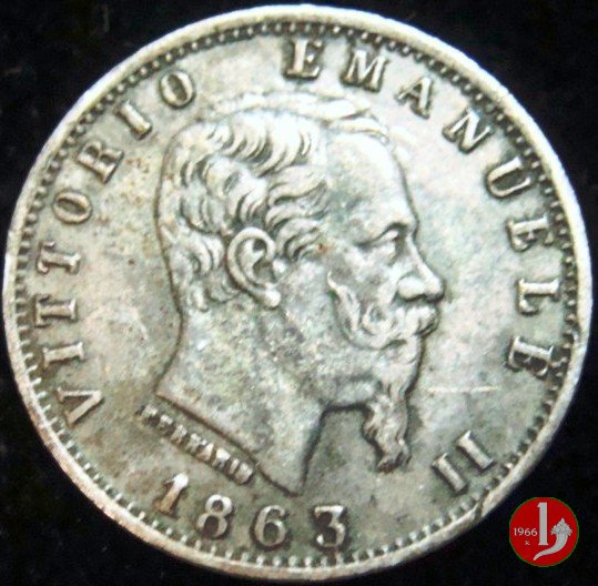 20 centesimi valore 1863 (Torino)