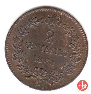 2 centesimi 1861 (Napoli)