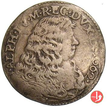 Mezza Lira 1662 (Modena)