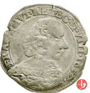 Mezza Lira con data 1657 (Modena)