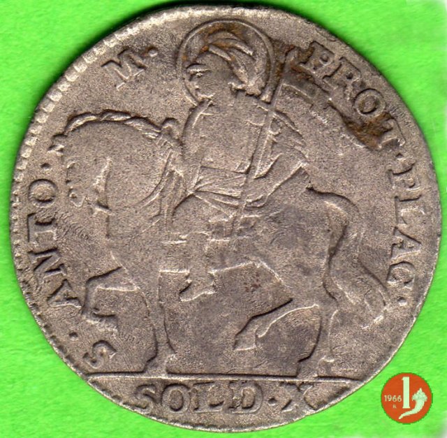 Mezza lira di Piacenza 1787 (Parma)