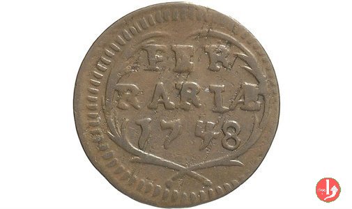 Quattrino 1748 (Ferrara)