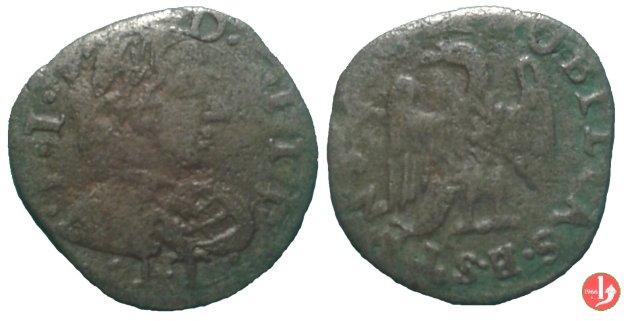 Sesino con testa a destra 1630-1638 (Modena)