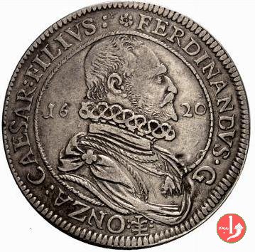 Tallero 1620 stemma senza collare del Toson d'oro 1620 (Guastalla)