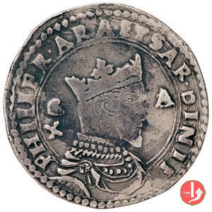 10 reali (1° tipo) 1556-1598 (Cagliari)