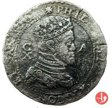 10 reali (3° tipo) 1556-1598 (Cagliari)