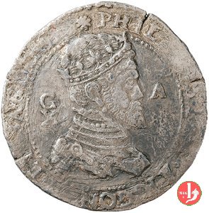 10 reali (3° tipo) 1556-1598 (Cagliari)