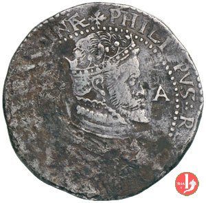 10 reali (3° tipo) 1556-1598 (Cagliari)