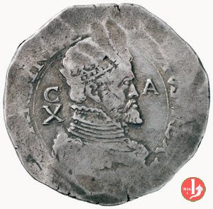 10 reali maltagliati (1° tipo) 1556-1598 (Cagliari)