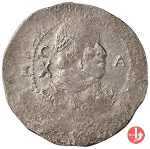 10 reali maltagliati (1° tipo) 1621-1665 (Cagliari)