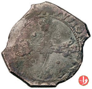 10 reali maltagliati (1° tipo) 1621-1665 (Cagliari)