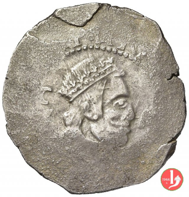 10 reali maltagliati (1° tipo) 1621-1665 (Cagliari)