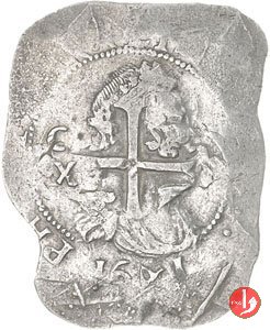 10 reali maltagliati (1° tipo) 1641 (Cagliari)