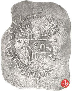 10 reali maltagliati (1° tipo) 1641 (Cagliari)