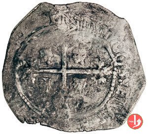 10 reali maltagliati (2° tipo) 1621-1665 (Cagliari)