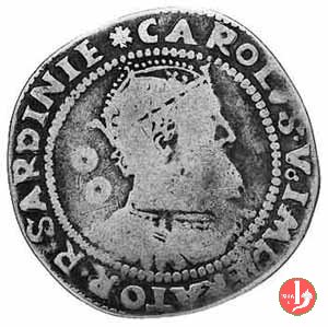 2 Reali (2°tipo) 1516-1556 (Cagliari)