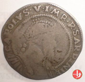 3 Reali (3°tipo) 1516-1556 (Cagliari)