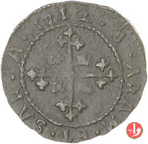 3 cagliaresi (1° tipo) 1712 (Cagliari)