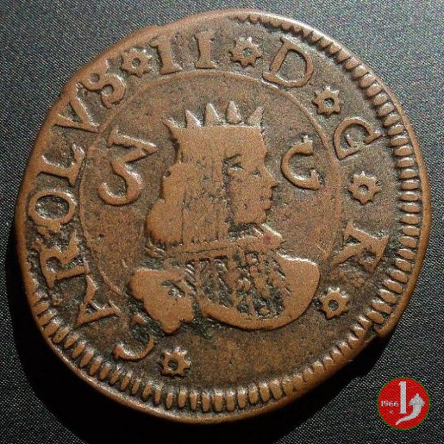 3 cagliaresi (2° tipo) 1689 (Cagliari)