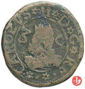 3 cagliaresi (2° tipo) 1695 (Cagliari)