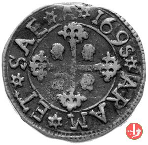 3 cagliaresi (2° tipo) 1695 (Cagliari)