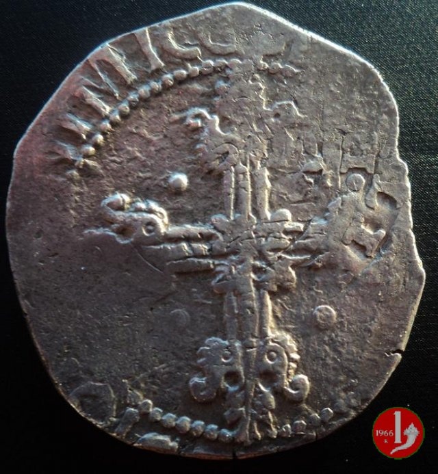 5 reali maltagliati (1° tipo) 1621-1665 (Cagliari)