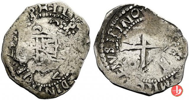 5 reali maltagliati (1° tipo) 1647