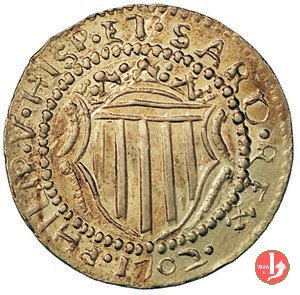 Scudo d'oro 1702 (Cagliari)