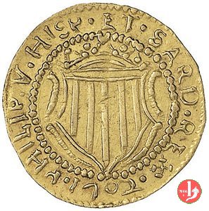 Scudo d'oro 1702 (Cagliari)