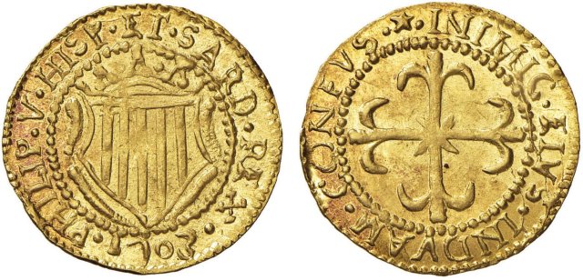 Scudo d'oro 1703 (Cagliari)