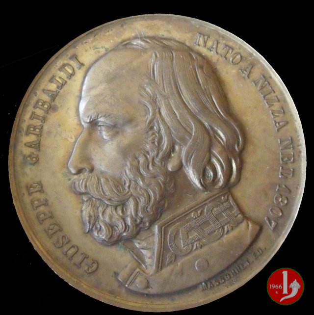 Giuseppe Garibaldi-Liberazione Calabra 1860 -Sa24 1860
