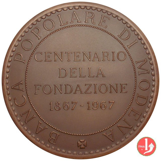 100° Banca Popolare di Modena 1967 1967