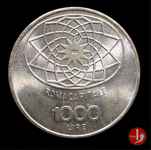 1000 lire Roma capitale 1970 (Roma)