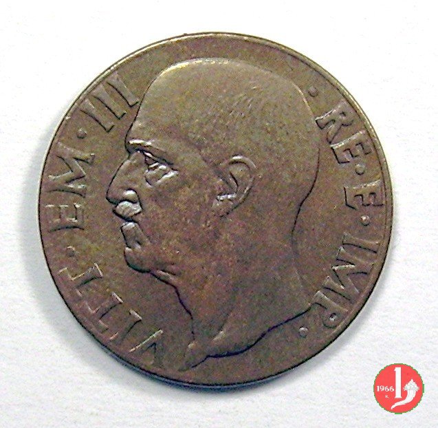 10 centesimi impero bronzital 1943 (Roma)